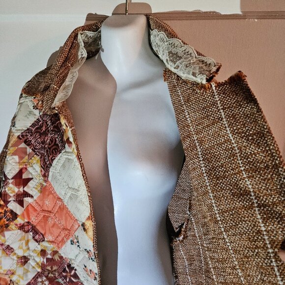 Quilt pattern jacket - Picture 10 of 13